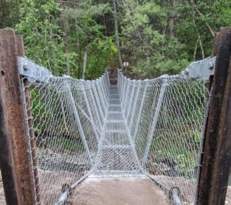Rénovation d'une passerelle himalayenne Image